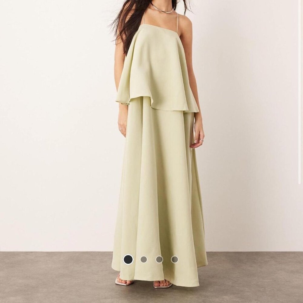 ASOS Design Women's Green Dress